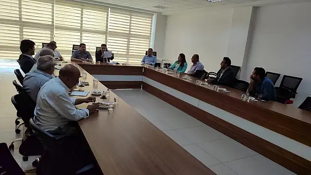 Siirt Defterdarlığında Değerlendirme Toplantısı