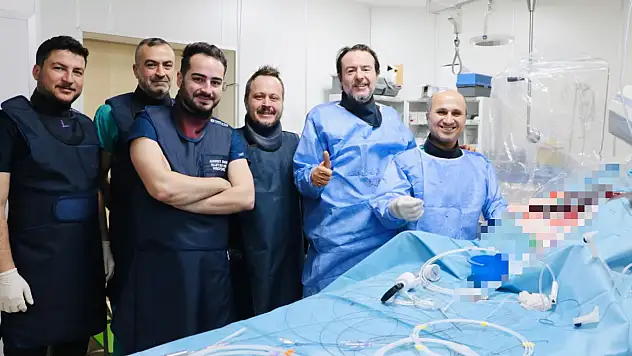 Siirt EAH'ta önemli başarı: 5 hastanın tam kapalı kalp damarı açıldı