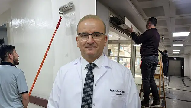 Siirt Eğitim ve Araştırma Hastanesinde İyileştirme Çalışmaları Sürüyor