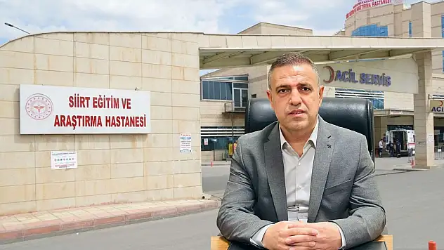 Siirt Eğitim ve Araştırma Hastanesi'nde Yeni Görevlendirme: Uzm. Dr. Süleyman Akgül Başhekim Yardımcısı Oldu