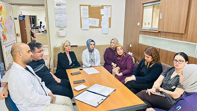 Siirt Eğitim ve Araştırma Hastanesi'nde Emzirme Komitesi Toplantısı Yapıldı
