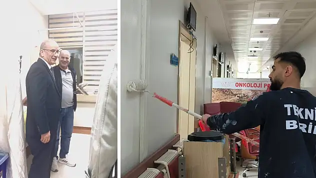 Siirt Eğitim ve Araştırma Hastanesi'nde Yenileme Çalışmaları Devam Ediyor