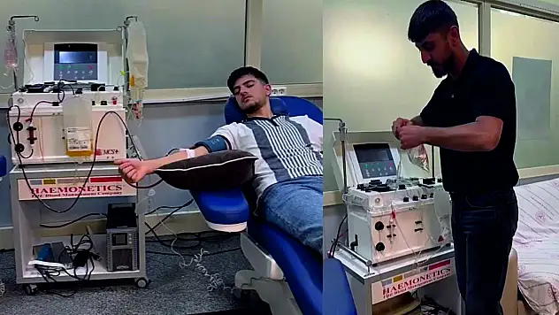 Siirt Eğitim ve Araştırma Hastanesi, Trombosit Aferez Cihazını Bünyesine Kazandırdı (Videolu Haber)