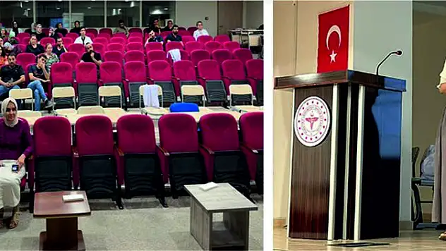 Siirt Eğitim ve Araştırma Hastanesi'nde Eğitim Semineri Düzenlendi