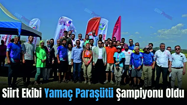 Siirt Ekibi, Yamaç Paraşütü Şampiyonu
