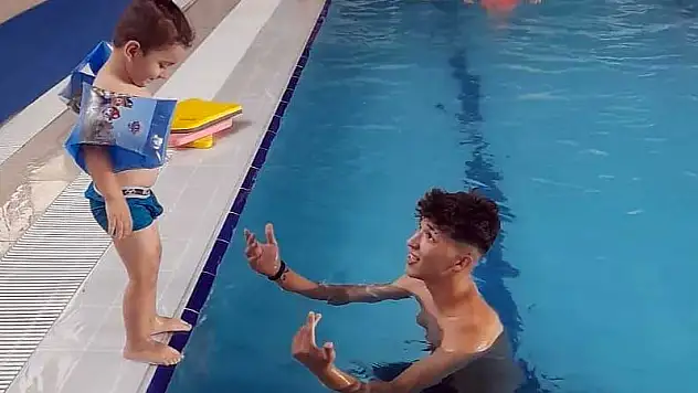 Siirt El Ele Engelsiz Yaşam Derneği'nden Engellilere Yönelik Yüzme Kursu