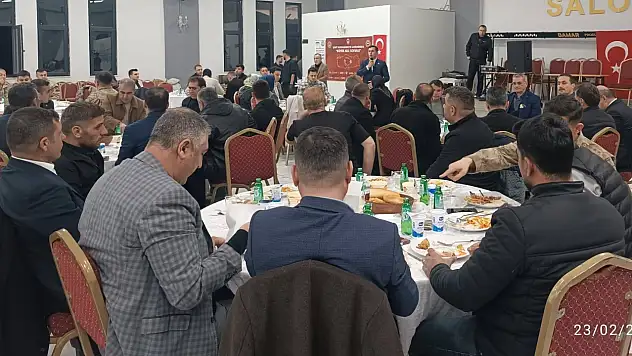 Siirt Eruh'ta şehit aileleri ve gaziler onuruna iftar programı