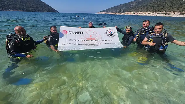 Siirt Eruhlu Gönüllüler Su Altı Kurtarma İçin Eğitim alıyor