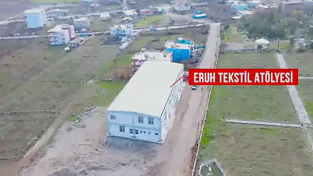Siirt Eruh'ta Yeni Tamamlanan Tekstil Atölyesi, Yatırımcıları Bekliyor!