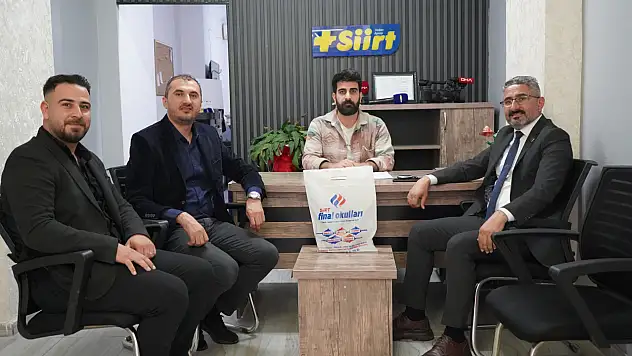 Siirt Final Okulları Yönetiminden Artı Siirt Haber Ajansı'na Ziyaret