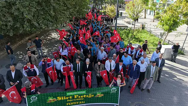 Siirt Fıstığı Doğa ve Kültür Festivali Coşkuyla Başladı