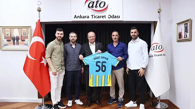 Siirt Gelecek 56 Spor Yönetiminden Ankara'da Önemli Temas