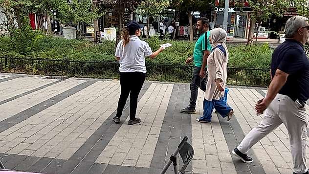 Siirt Güres Caddesi'nde Organ Bağışı İçin Farkındalık Standı Kuruldu