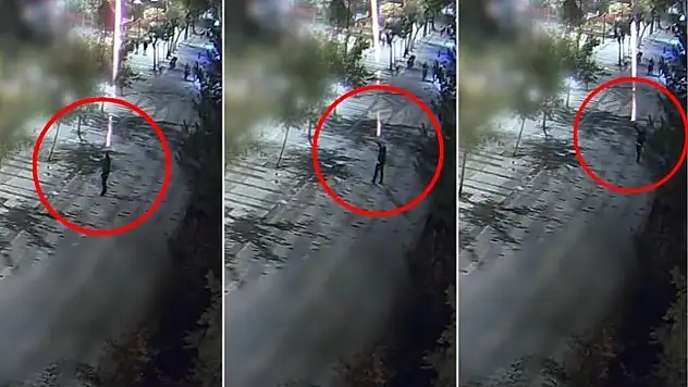 Siirt Güres Caddesinde Havai Fişek Atan Şahsa Ceza Kesildi