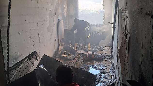 Siirt Hassa Hatun Kız Öğrenci Yurdunda Yangın: 1 Yaralı