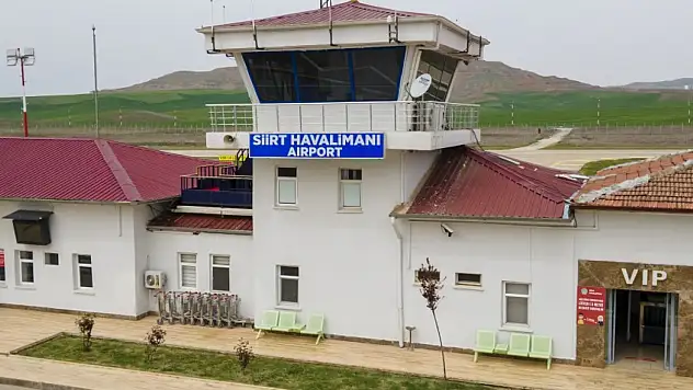 Siirt Havalimanı'nda Çalışmaların Temmuz Ayında Bitirilmesi Hedefleniyor