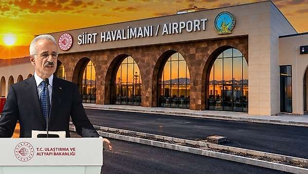 Siirt Havalimanı'nda kapasite artırıldı yıllık yolcu sayısı 250 bine yükseldi