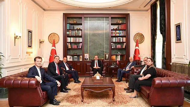 Siirt Vakfı Heyeti, Ankara Valisi Yakup Canbolat ile Bir Araya Geldi
