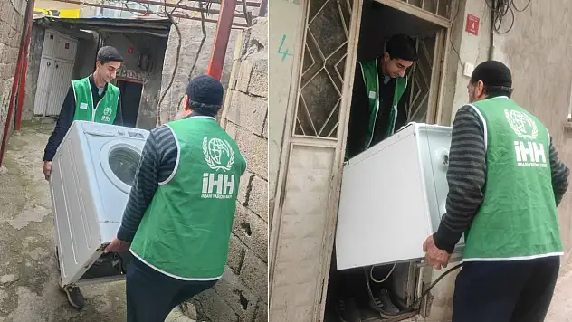 Siirt İHH'dan anlamlı destek: İhtiyaç sahibi 10 ailenin ev eşyası eksikleri giderildi