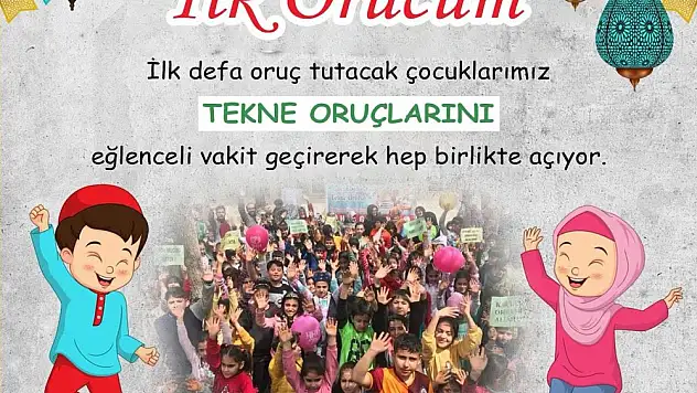 Siirt İHH'nın Tekne Orucu Etkinliği