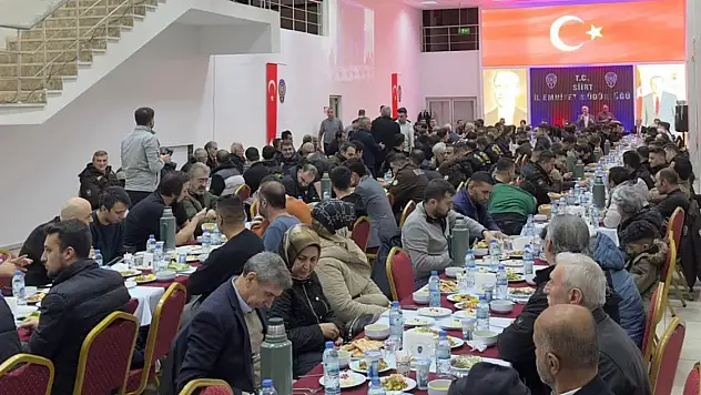 Siirt İl Emniyet Müdürlüğü'nden Ramazan İftarı