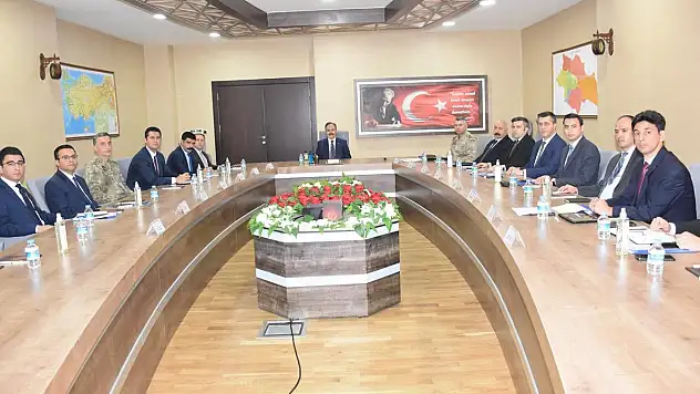 Siirt İl Güvenlik ve Asayiş Koordinasyon Toplantısı