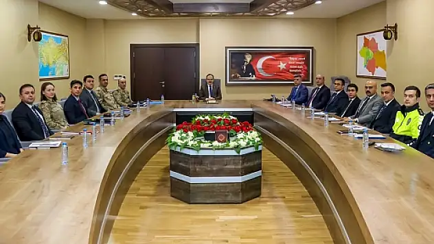 Siirt İl Güvenlik ve Asayiş Koordinasyon Toplantısı