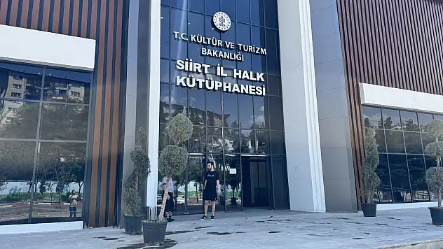 Siirt İl Halk Kütüphanesi Öğrenciler İçin Kapılarını Erken Açtı