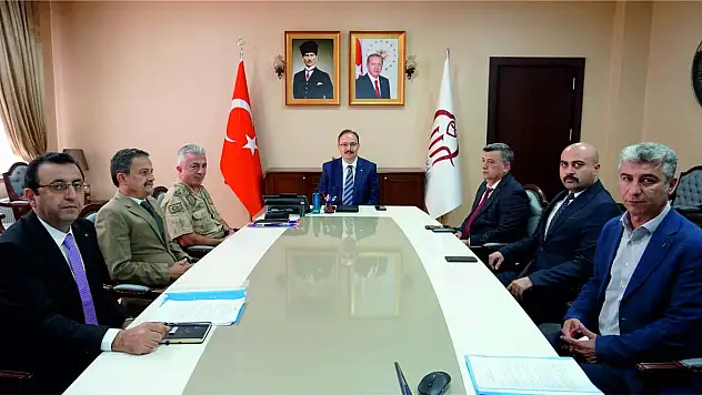 Siirt İl Hıfzıssıhha Meclisi Vali Kızılkaya Başkanlığında Toplandı