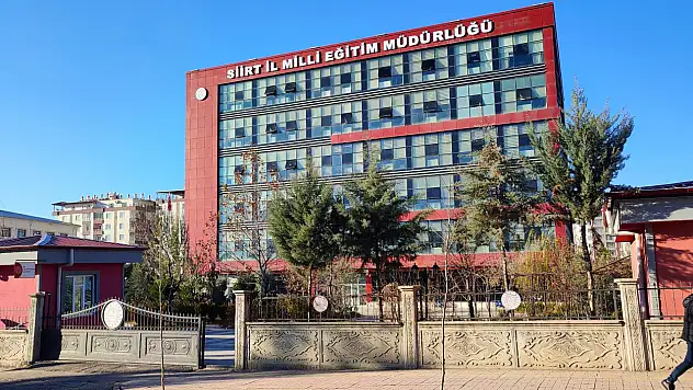 Siirt İl Milli Eğitim Müdürlüğü'nden Personel Yer Değişikliği Duyurusu