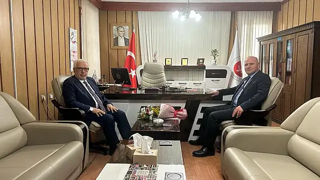 Siirt İl Milli Eğitim Müdürü Sadoğlu'ndan Müftü Pinal'e Ziyaret