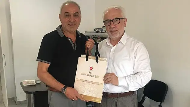 Siirt İl Müftüsü Şakir Pinal'dan Esnaf Ziyareti