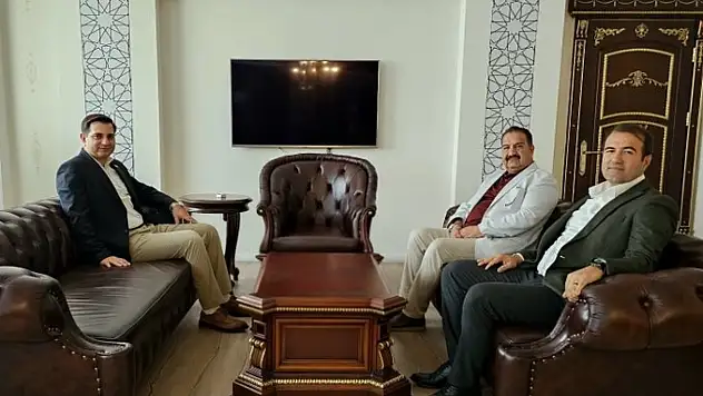 Siirt İl Özel İdaresi Yönetiminden Kaymakam Buzkaya'ya Hayırlı Olsun Ziyareti
