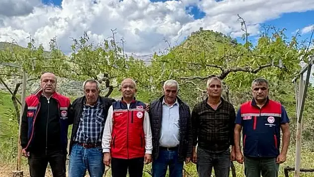 Siirt İl Tarım ve Orman Müdürlüğü, Doludan Etkilenen Siirt Belençay Köyü'nde İncelemelerde Bulundu