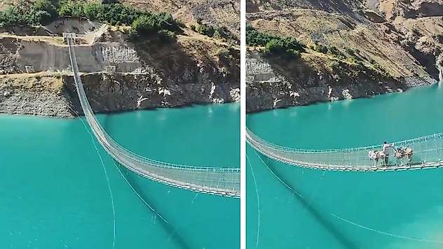 Siirt ile Bitlis Arasında 180 Metrelik Asma Köprü Çilesi: Vatandaşlar Güvenli Geçiş İstiyor