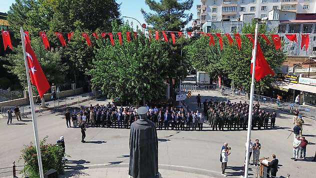 Siirt'in Şeref Günü Atatürk'ün Kente Gelişinin 110. Yılında Törenlerle Kutlandı