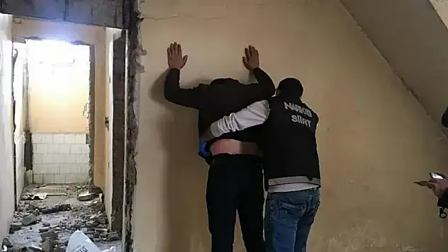 Siirt'te uyuşturucu operasyonu
