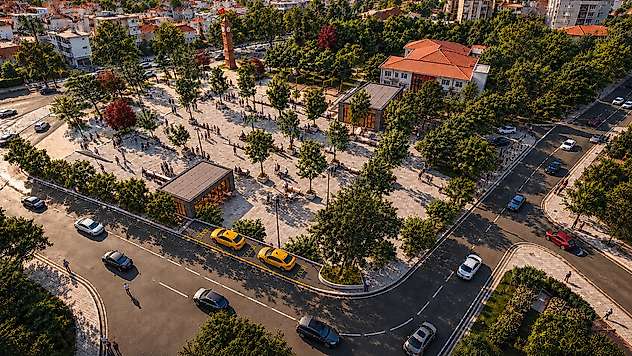 Siirt Kent Meydanı'nda Çalışmalar Hız Kazandı: 6 Ayda Tamamlanması Bekleniyor