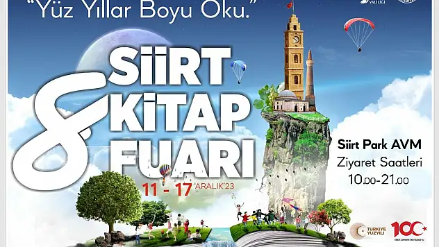 Siirt Kitap Fuarı 8. Kez Açılıyor
