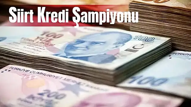 Siirt Kredi Şampiyonu Oldu!