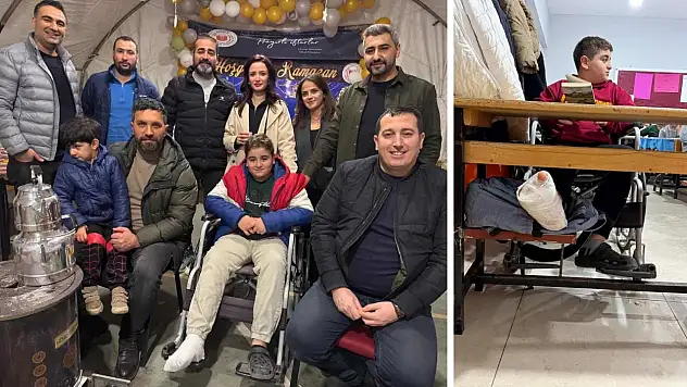 Siirt'te Kırık Ayak, Kırılmayan Azim: Öğretmenler Onu Okula Bağladı