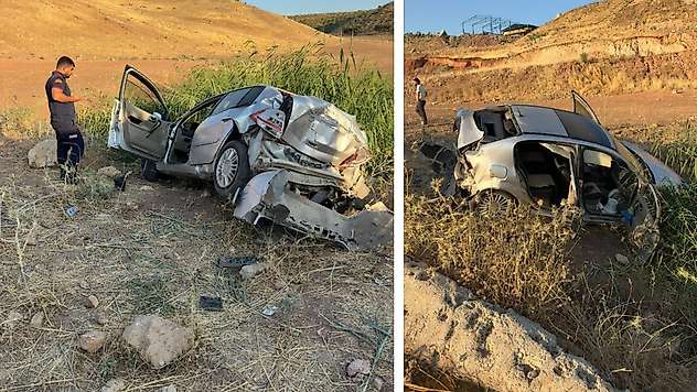 Siirt Kurtalan'da Otomobil Devrildi: 3 Yaralı