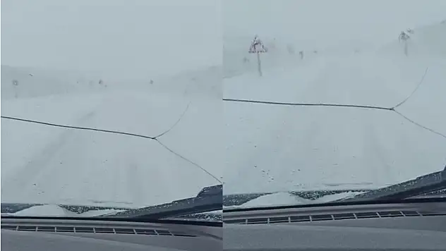 Siirt–Kurtalan kara yolunda kar ulaşımı aksattı