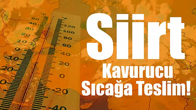 Siirt/Kurtalan Kavurucu Sıcağa Teslim!