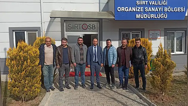 Siirt Makine Mühendisleri Odası'ndan OSB Müdürlüğüne Ziyaret