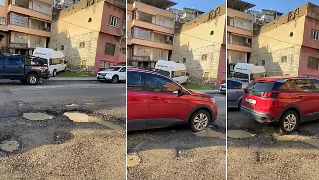 Siirt Merkez Tillo Yolu Üzerindeki Çukurlar Kazalara Davetiye Çıkarıyor