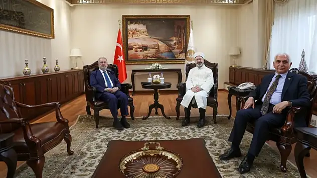 Siirt Milletvekili Mervan Gül'den Diyanet İşleri Başkanı'na Ziyaret