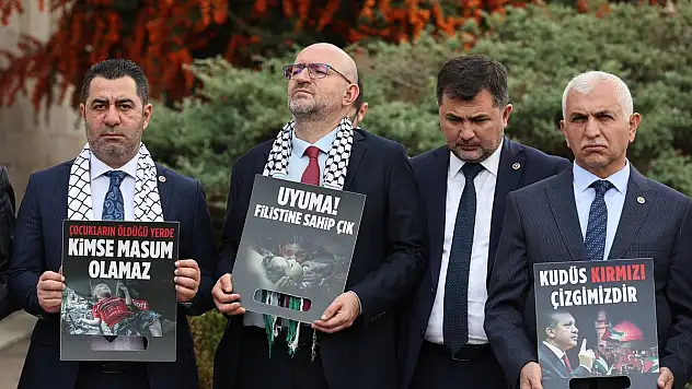 Siirt Milletvekili Mervan Gül'ün de Aralarında Bulunduğu Milletvekilleri,  İsrail'in İnsanlık Dışı Saldırılarını Lanetledi