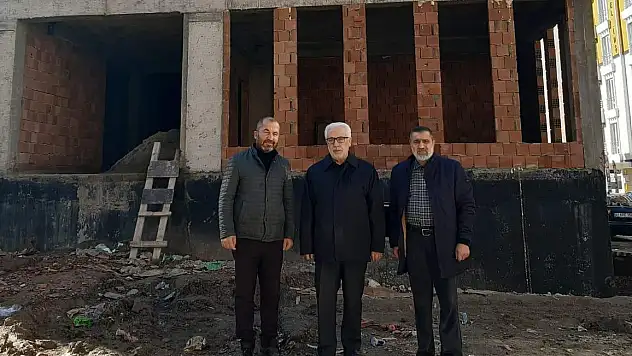 Siirt Müftüsü Şakir Pinal Kur'an Kursu İnşaatlarını İnceledi