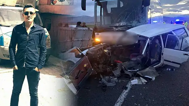 Siirt otobüsü ile otomobil çarpıştı: 1 ölü, 2 ağır yaralı